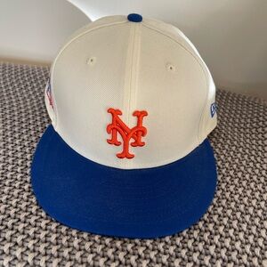 7 1/2 New York Mets 1986 World Series New Era 59Fifty Fitted Hat NEW MLB hat